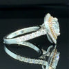 Bespoke Diamond Heart Ring 1.50ct