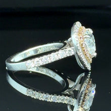 Load image into Gallery viewer, Bespoke Diamond Heart Ring 1.50ct