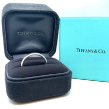 Load image into Gallery viewer, Tiffany &amp; Co Elsa Peretti band ring 0.02ct Size V 1/2