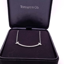 Load image into Gallery viewer, Tiffany &amp; Co T Medium Smile Pendant