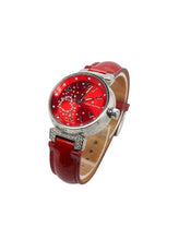 Load image into Gallery viewer, 34mm Tambour Fiji Heart Watch Red - Luxury Brand Jewellery