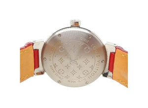 34mm Tambour Fiji Heart Watch Red - Luxury Brand Jewellery