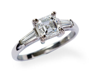 GIA Solitaire Diamond Ring 1.02ct