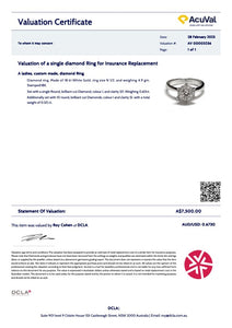 Bespoke Custom Ladies Diamond Ring 0.60ct