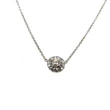 Load image into Gallery viewer, Bespoke Diamond Necklace White Gold 0.35ct