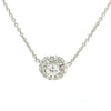 Bespoke Diamond Necklace White Gold 0.35ct