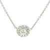 Bespoke Diamond Necklace White Gold 0.35ct