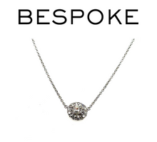 Load image into Gallery viewer, Bespoke Diamond Necklace White Gold 0.35ct