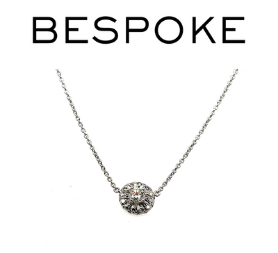 Bespoke Diamond Necklace White Gold 0.35ct