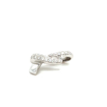 Load image into Gallery viewer, Bespoke Diamond Pendant and Necklace White Gold 0.50ct