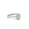 Bespoke Diamond Engagement Ring White Gold 0.50ct