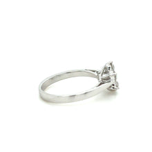 Load image into Gallery viewer, Bespoke Diamond Engagement Ring White Gold 0.50ct