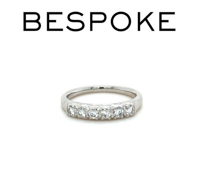 Bespoke Diamond Ring White Gold 0.50ct