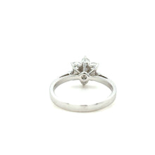 Load image into Gallery viewer, Bespoke Diamond Engagement Ring White Gold 0.50ct