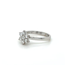 Load image into Gallery viewer, Bespoke Diamond Engagement Ring White Gold 0.50ct