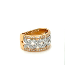 Load image into Gallery viewer, Bespoke Handmade Diamond Dress Ring 0.75ct