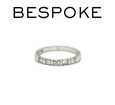 Bespoke Diamond Half Eternity Ring 0.50ct