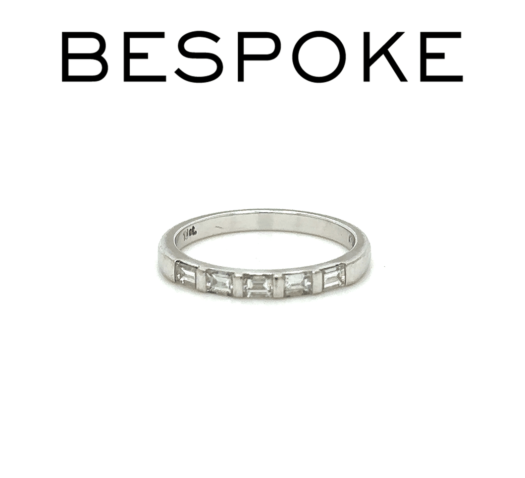 Bespoke Diamond Half Eternity Ring 0.50ct