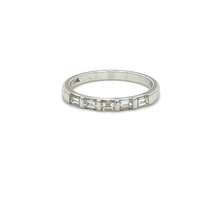 Load image into Gallery viewer, Bespoke Diamond Half Eternity Ring 0.50ct