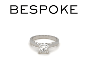 Bespoke GIA Diamond Engagement Ring 1.06ct