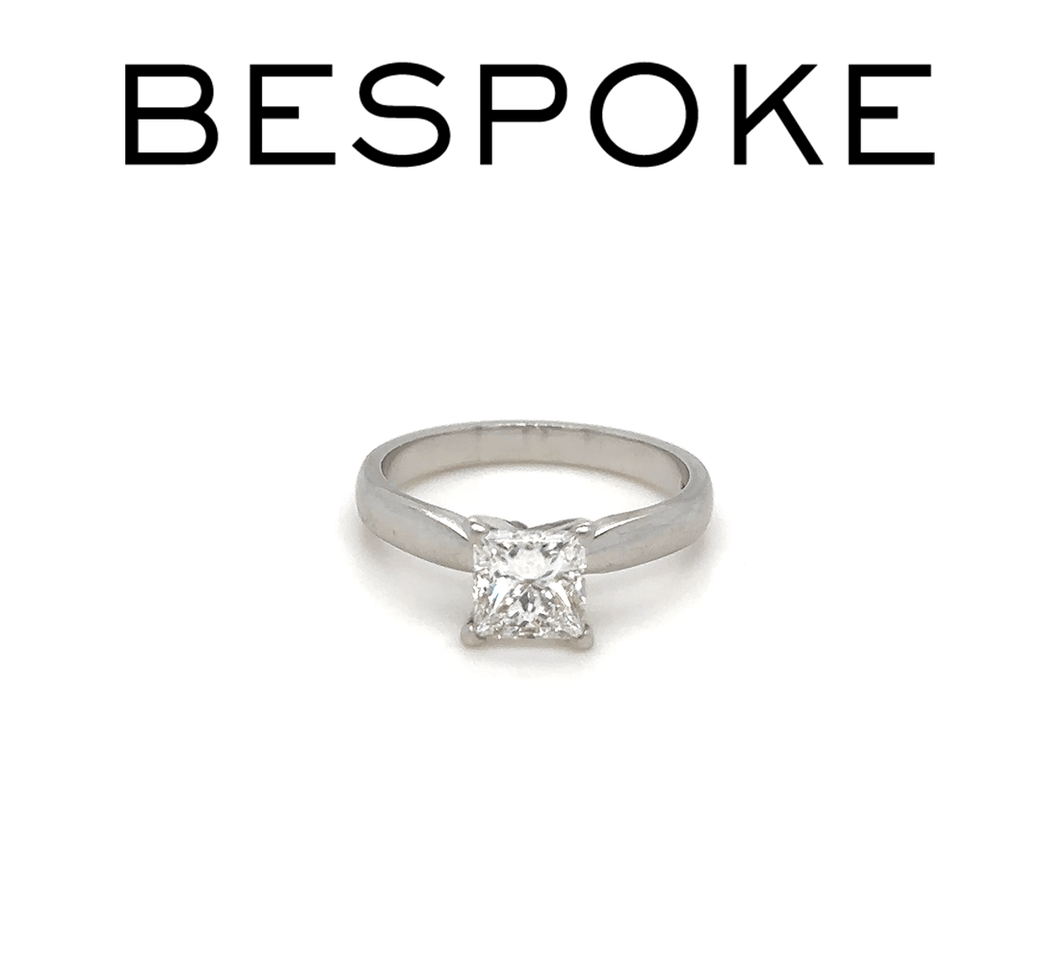 Bespoke GIA Diamond Engagement Ring 1.06ct
