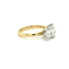 Load image into Gallery viewer, Bespoke Yellow &amp; White Gold Engagement ring 2.0ct