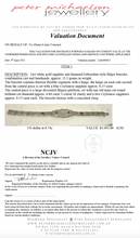 Load image into Gallery viewer, Edwardian Style White Gold Sapphire and Diamond Filigre Bracelet