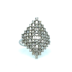Bespoke Small Diamond Ring 1ct