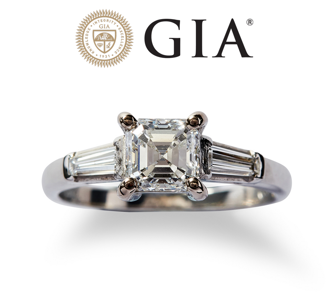 GIA Solitaire Diamond Ring 1.02ct