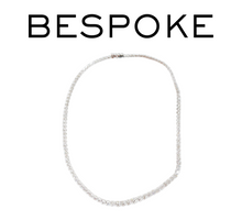 Load image into Gallery viewer, Bespoke Graduated Diamond Tennis Necklace 19.94ct