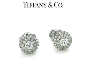 Tiffany 2025 halo earrings