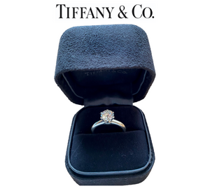 Tiffany & Co Solitaire Engagement Ring 1.29ct