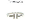 Tiffany & Co T Diamond Wire Ring 0.13ct