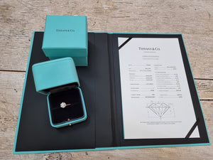 Tiffany Engagement Ring 2.04ct