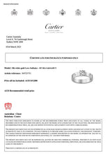 Load image into Gallery viewer, Cartier White Gold Love Solitaire Ring
