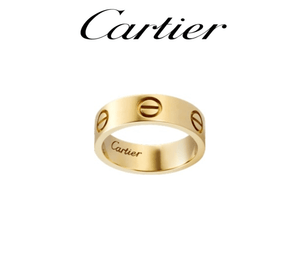 Cartier 18ct Yellow Gold Love Ring - Luxury Brand Jewellery