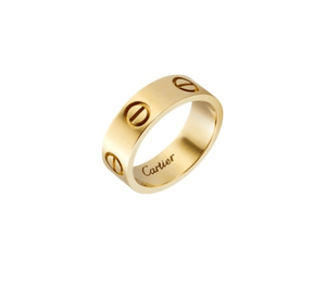 Cartier 18ct Yellow Gold Love Ring - Luxury Brand Jewellery