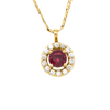 Bespoke Rhodolite Garnet Pendant