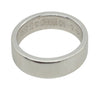 Platinum C De Cartier Wedding Band Ring - Luxury Brand Jewellery