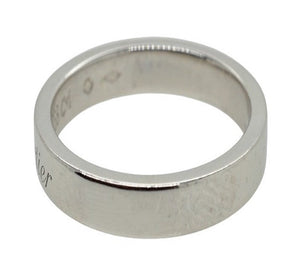 Platinum C De Cartier Wedding Band Ring - Luxury Brand Jewellery