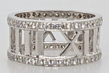Load image into Gallery viewer, Roman Numeral Tiffany Style Dress Ring - Luxury Brand Jewellery