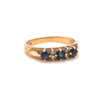 Load image into Gallery viewer, Bespoke Sapphire Rose Gold Ring