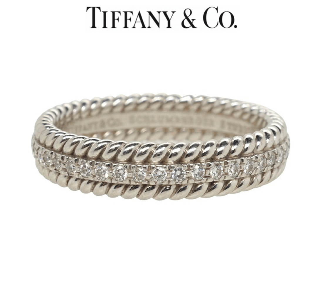 Tiffany and 2025 co rope ring