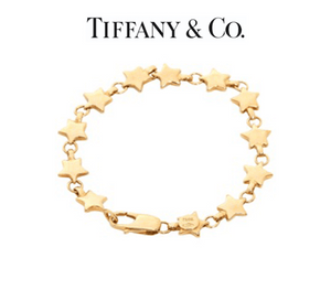 Tiffany & Co Gold Star Bracelet - Luxury Brand Jewellery