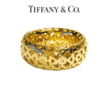 Load image into Gallery viewer, Tiffany &amp; Co Marrakesh 18ct Gold Ring - Luxury Brand Jewellery