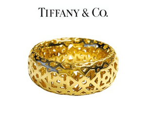 Tiffany & Co Marrakesh 18ct Gold Ring - Luxury Brand Jewellery