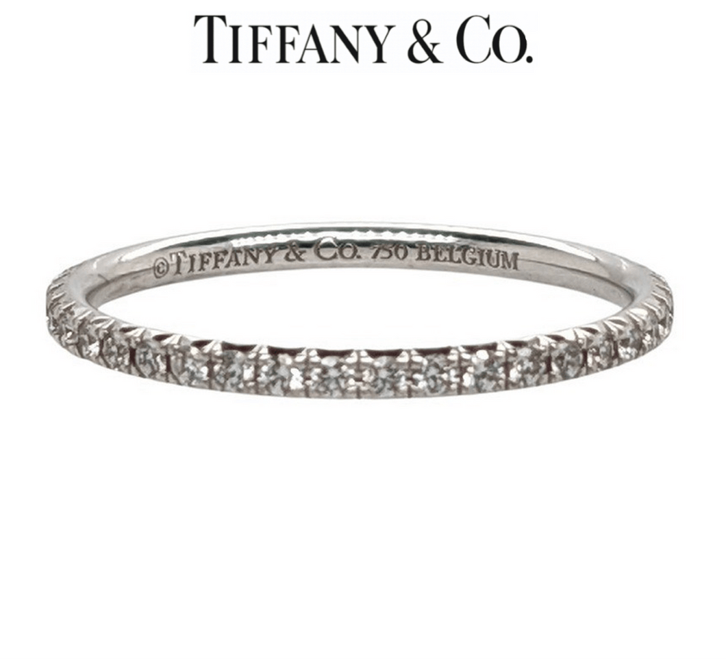 Tiffany & Co Metro Ring in Platinum - Luxury Brand Jewellery