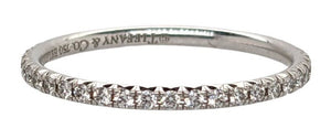 Tiffany & Co Metro Ring in Platinum - Luxury Brand Jewellery