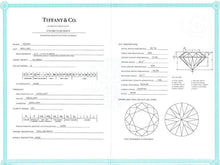 Load image into Gallery viewer, Tiffany &amp; Co Setting Engagement Ring in Platinum 0.40ct - Luxury Brand Jewellery