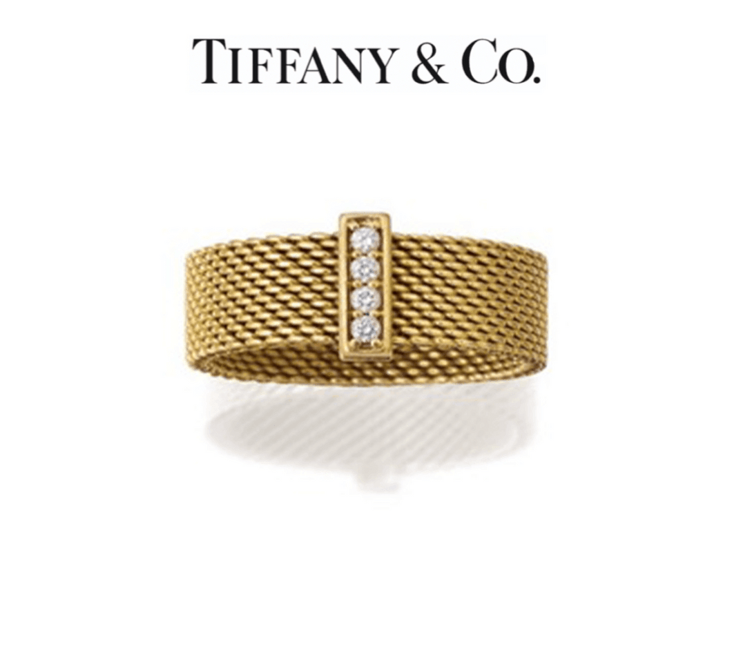Tiffany & Co Sommerset Ring 18k Gold - Luxury Brand Jewellery